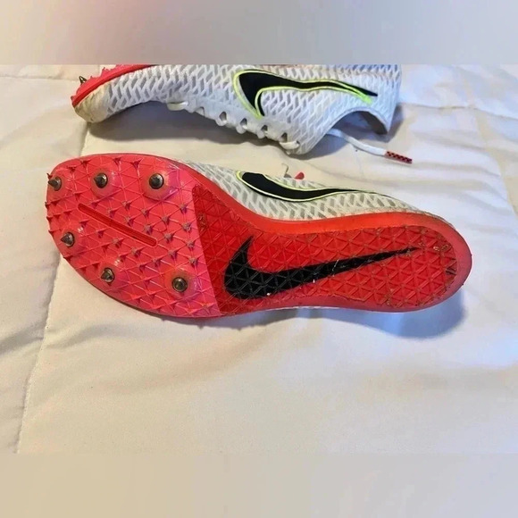 Rare Nike Zoom Mamba V Rawdacious DM3071-100 Track Spikes sz Woman 5.5 With Key - Picture 5 of 6